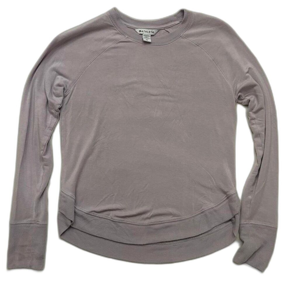 Athleta Women’s Purple Crewneck Sweatshirt | Size XS